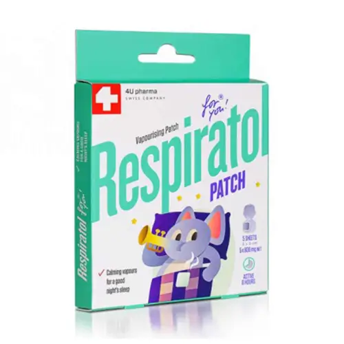 4U Pharma Respiratol flasteri 5 flastera