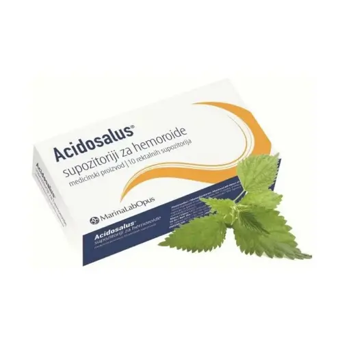 Acidosalus Čepići protiv hemoroida 10 čepića