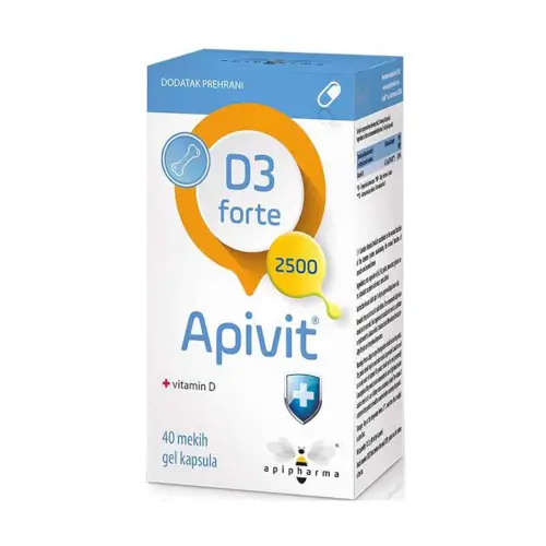 Apipharma Apivit D3 Forte 40 kapsula