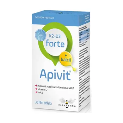 Apipharma Apivit K2D3 Forte 30 tableta