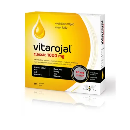 Apipharma Vitarojal Classic 1000mg 10 ampula