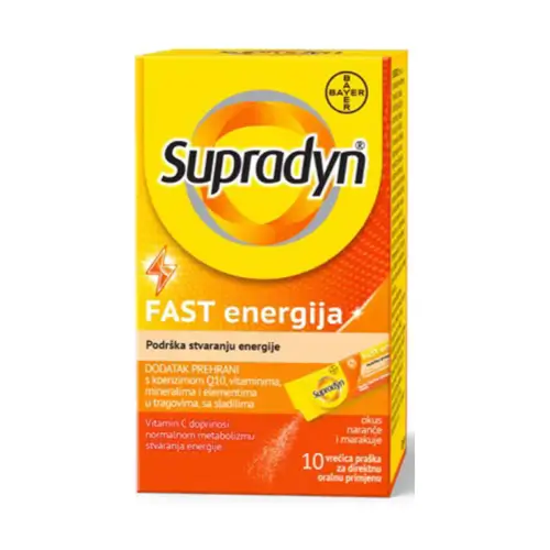 Bayer Supradyn Q10 vrećice 10 vrećica