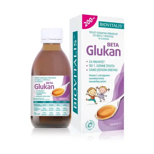 Biovitalis Beta glukan 200ml