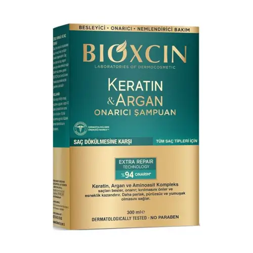 Bioxcin Keratin & Argan šampon za obnavljanje kose 300ml