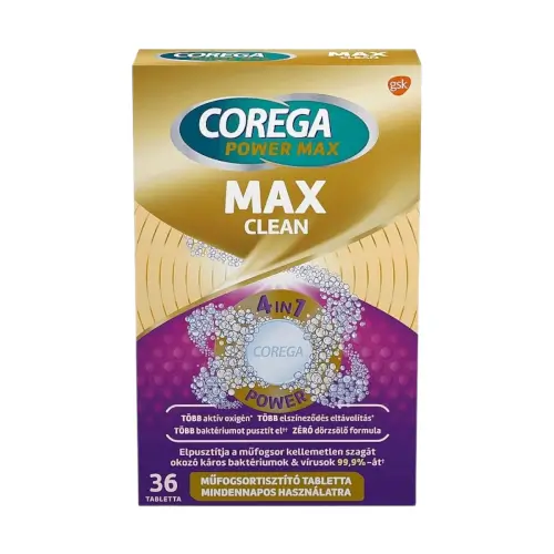 Corega Power Max Max Clean 36 tableta