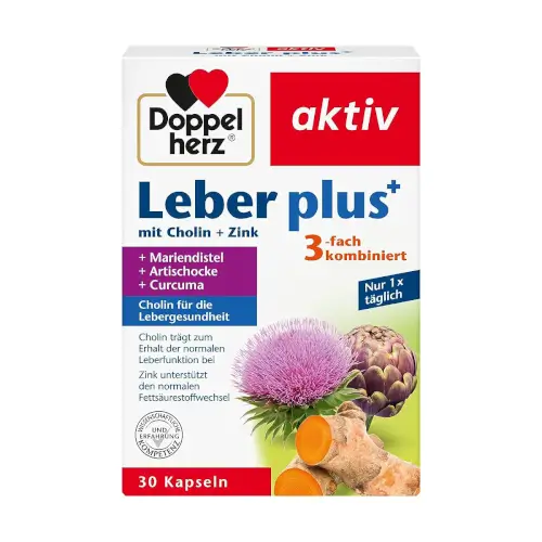 Doppelherz Leber plus 30 kapsula
