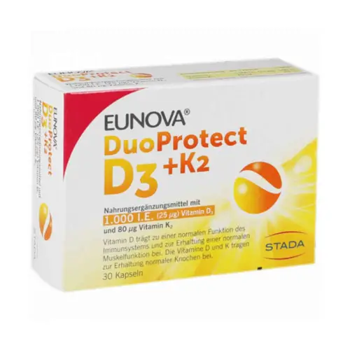 Hemofarm DuoProtect D3 + K2 (1.000 IU) 30 kapsula