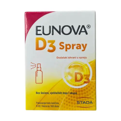 Hemofarm Eunova D3 sprej 8ml