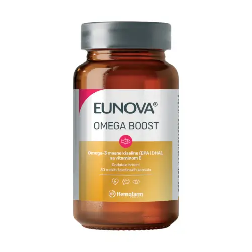 Hemofarm Eunova Omega Boost 30 kapsula