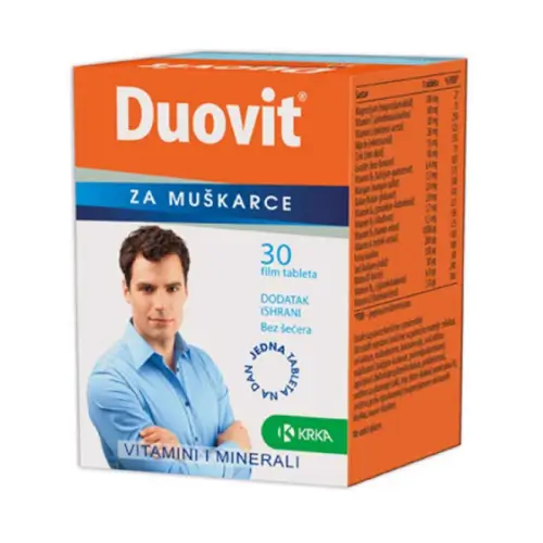 Krka Duovit za muškarce 30 tableta