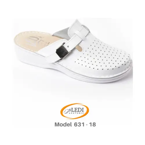LEDI Klompe 631 Bijele 1 par
