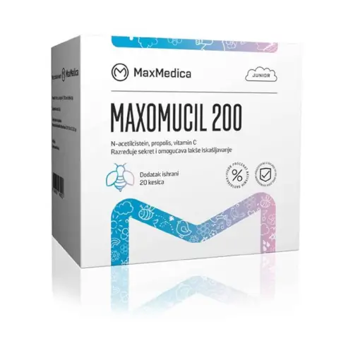 MaxMedica Maxomucil 200 20 vrećica