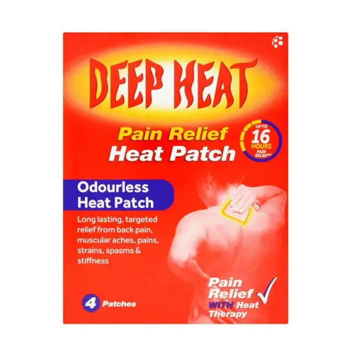 Mentholatum Deep Heat flaster 4 komada