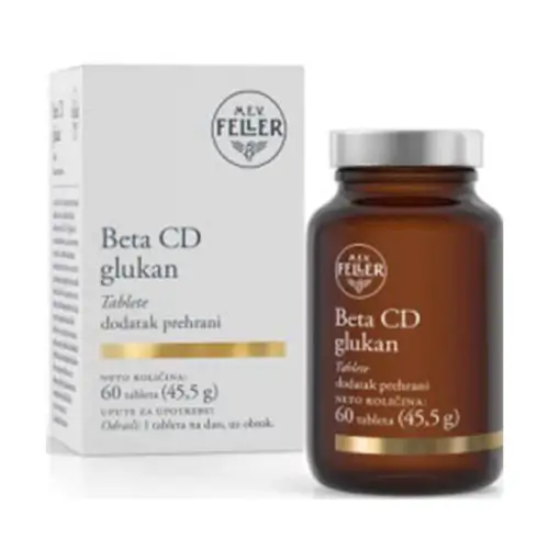 M.E.V. FELLER Beta CD glukan 60 tableta