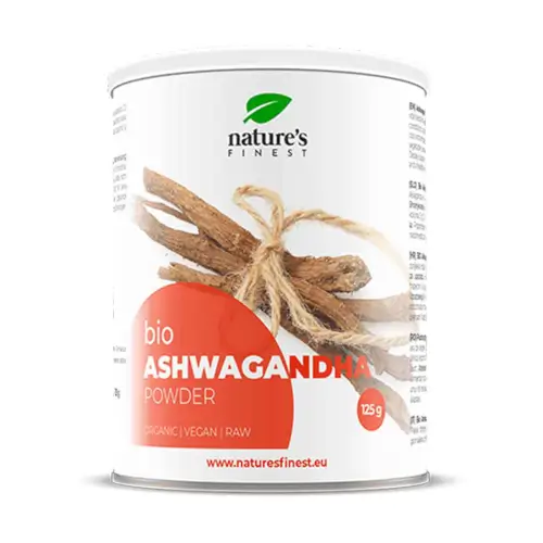 Natures Finest Bio Ašvaganda u prahu 125g