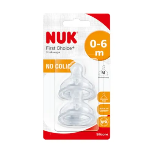 NUK Sisač First Choice 0-6mj M 2 komad