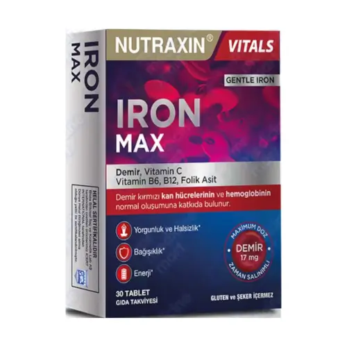 Nutraxin Iron Max 30 tableta