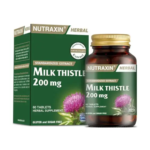 Nutraxin Milk Thistle 200mg 60 tableta