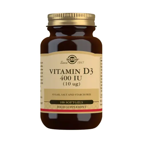 Solgar D3 vitamin 400IU 100 kapsula