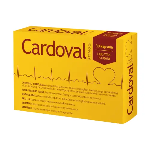 Valentis Cardoval Ritmo kapsule 30 kapsula