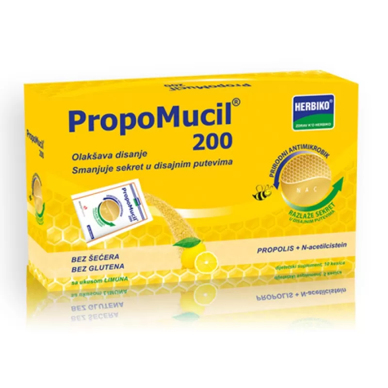 ABELAPHARM Herbiko PropoMucil 200 prašak 10 kesica