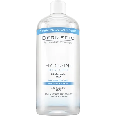 DERMEDIC Hydrain3 Micelarna voda H2O 500ml