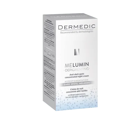 DERMEDIC Melumin Noćna krema protiv tamih mrlja 55ml