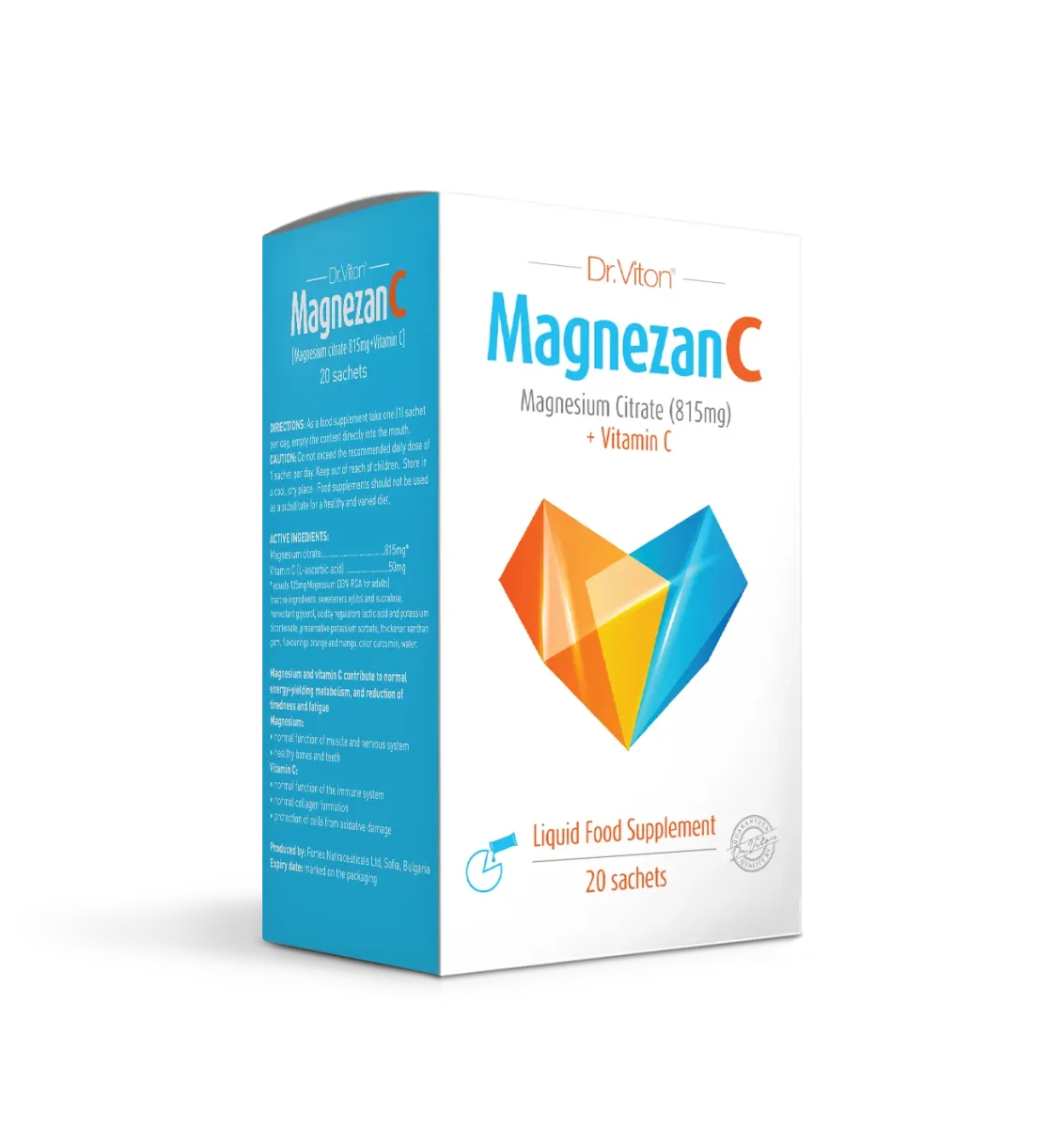 DR.VITON Magnezan C kesice a20