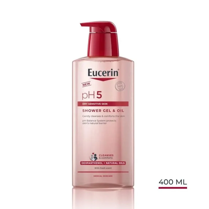 EUCERIN PH5 Uljni gel za tuširanje 400ml