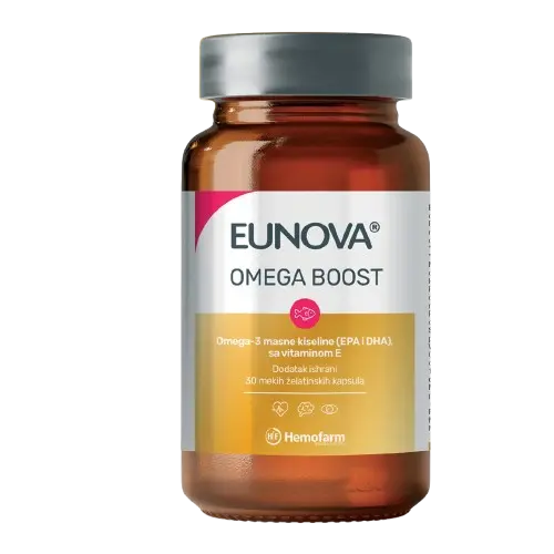 EUNOVA Omega Boost 30 mekih kapsula