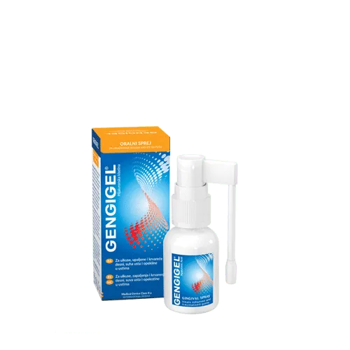 GENGIGEL Sprej za teže dostupna područja 20ml