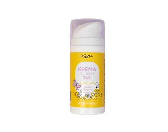 GLORIA 2u1 Krema za bebe 100ml