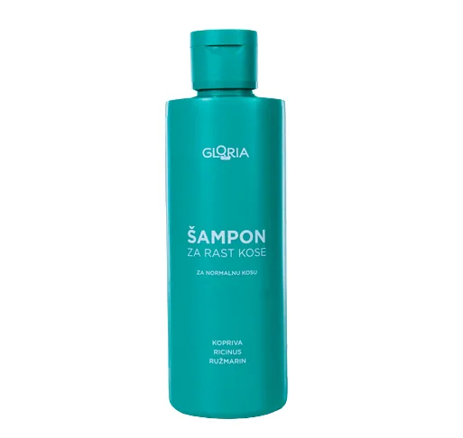 GLORIA Šampon za rast kose, normalna kosa 200ml