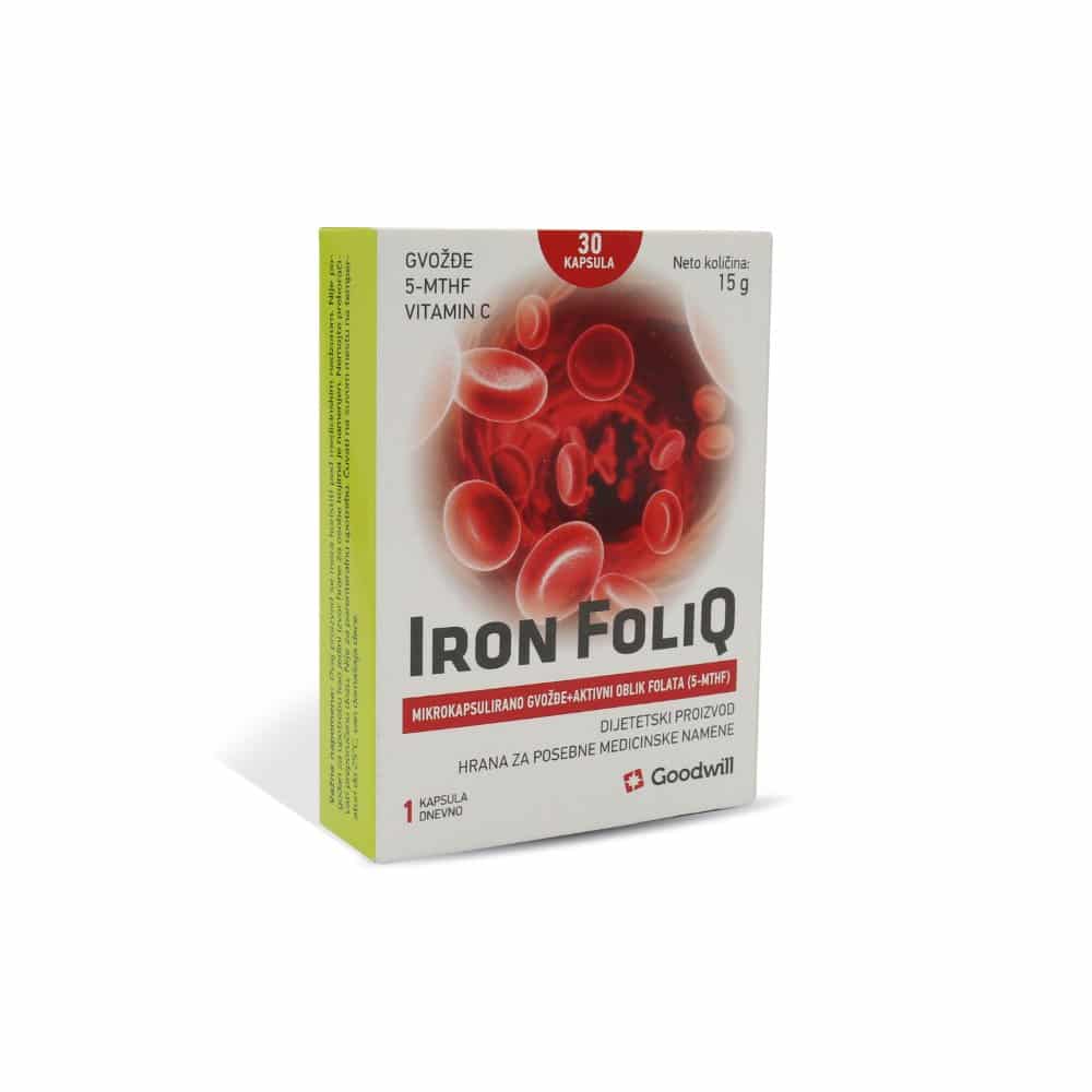 GOODWILL Iron Foliq 30 kapsula