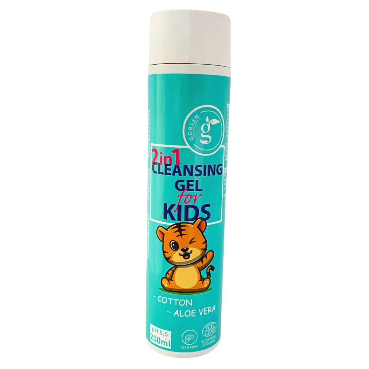 GORSEN 2u1 Dječiji gel za čišćenje 200ml