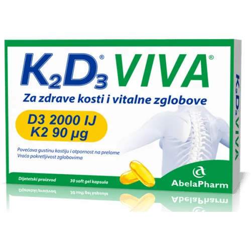 HERBIKO K2D3 VIVA 30 kapsula