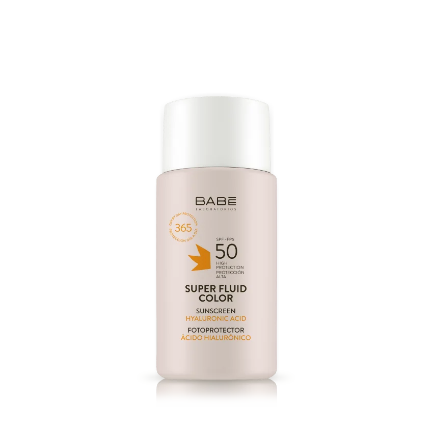 LABORATORIOS BABÉ Sun Super Fluid Color Sunscreen SPF50, 50ml