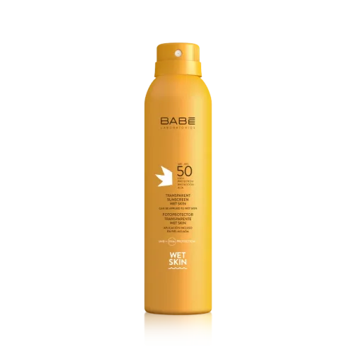 Laboratorios BABE sun wetskin transparentni sprej SPF50 200ml