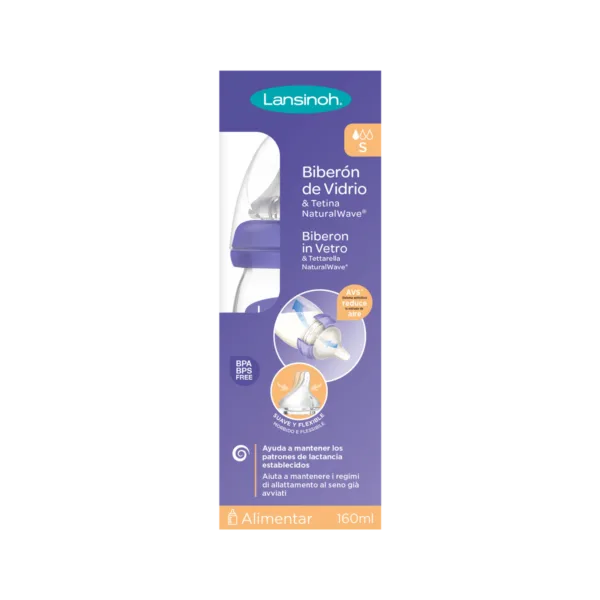 LANSINOH Staklena flašica S 160ml