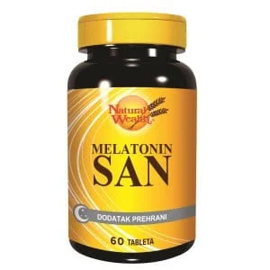 Natural Wealth MELATONIN SAN – 60 tableta
