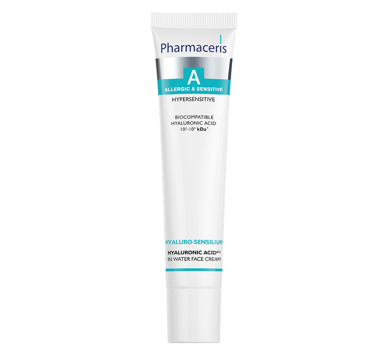 PHARMACERIS Allergic & Sensitive hijaluronska vodena krema