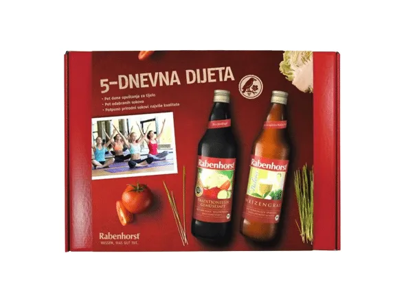RABENHORST 5-Dnevna Dijeta 5x750ml