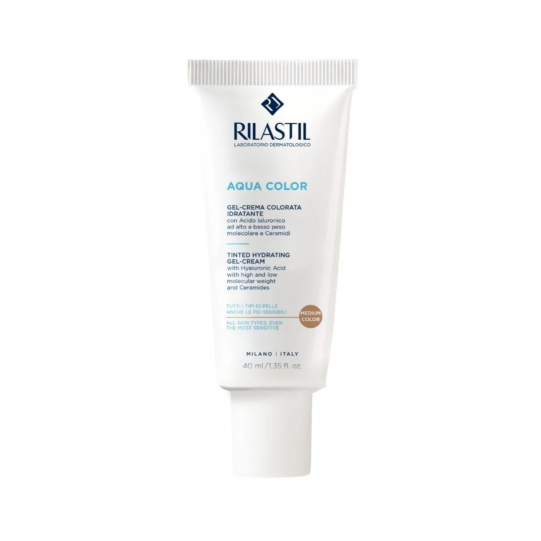 RILASTIL Aqua color tonirana CC gel krema medium 40ml