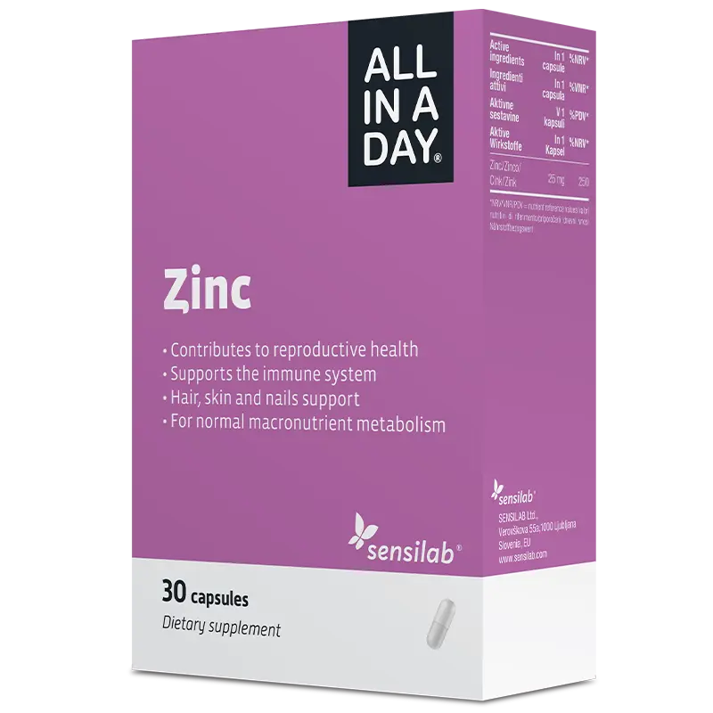 SENSILAB Zinc 30 kapsula