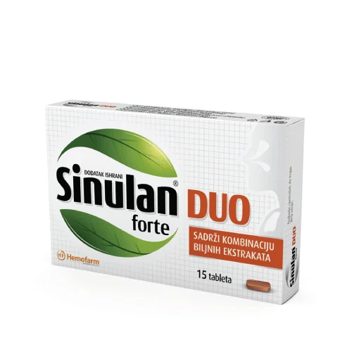SINULAN DUO FORTE 15 tableta