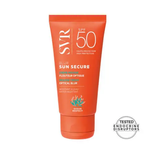 SVR SUN Secure Blur krema za lice bez mirisa SPF50
