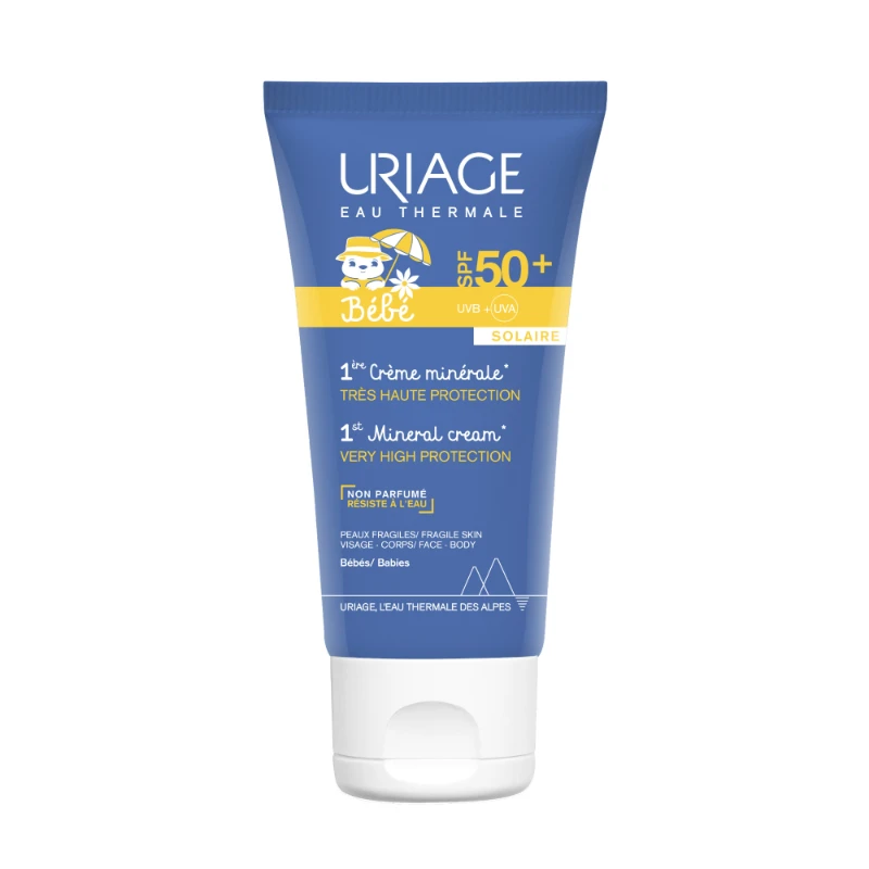 URIAGE Bebe Prva mineralna krema SPF50, 50ml