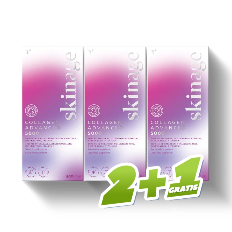 YASENKA Skinage Collagen Advanced 5000 2+1 GRATIS