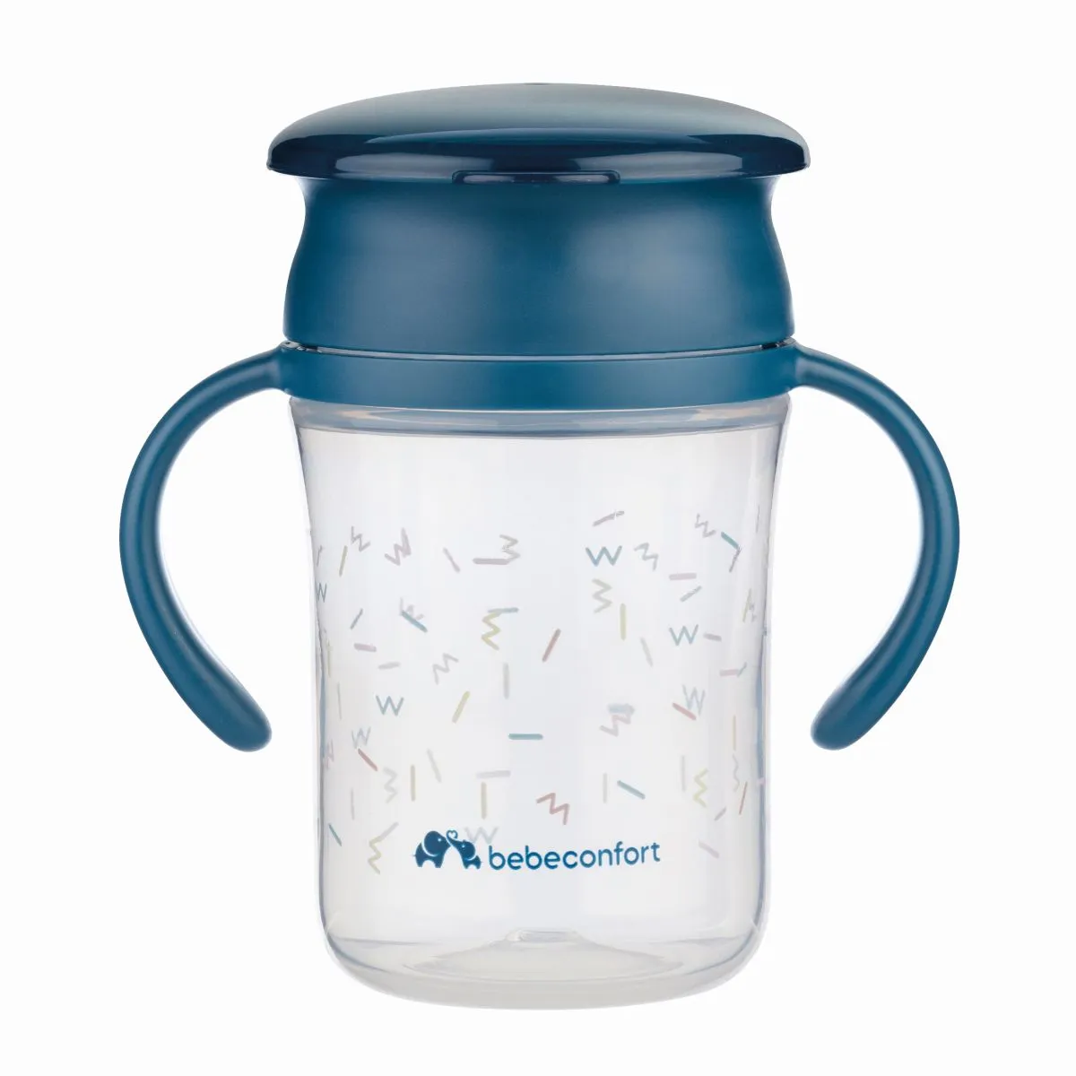 Čaša Bebeconfort 360° Mephis blue 280ml