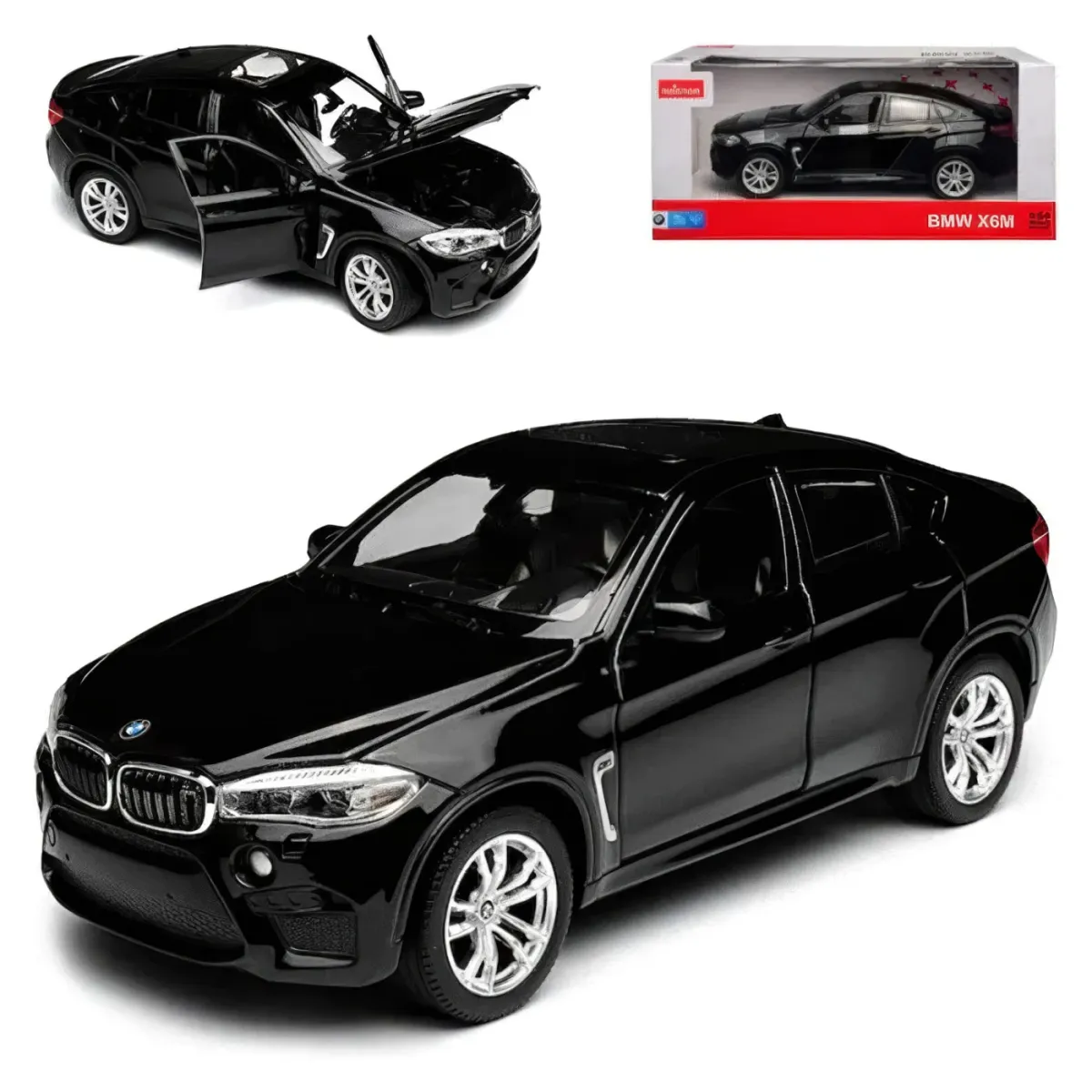 Auto Rastar BMW X6M metalni 1/24 56600